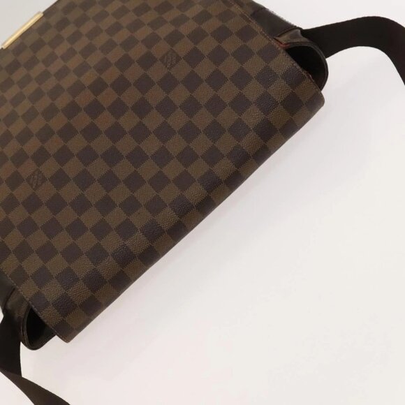 LOUIS VUITTON Damier Ebene Bastille Shoulder Bag N45258 LV Auth PP829 - Picture 7 of 16